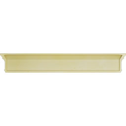 Ekena Millwork - CRH07X - Endurathane Traditional Crosshead with Trim, 7 1/4", Factory Primed