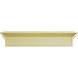 Ekena Millwork - CRH09X - Endurathane Traditional Crosshead, 9", Factory Primed