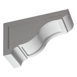 Fypon, Ltd. - BKT18X10 - 7 1/4"W x 18"D x 10 1/8"H Recessed Bracket, Urethane
