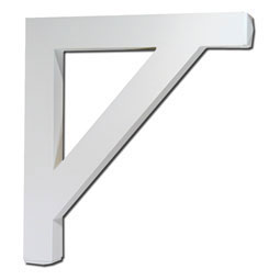Fypon, Ltd. - BKT25X27 - 3 1/2"W x 25"D x 27 1/2"H Post Bracket, Urethane