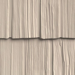 The Foundry - 1201 - 10"W x 62 1/2"L Exposure, Vinyl Staggered Shakes (23 Panels/Ctn. = 100 Sq. Feet)