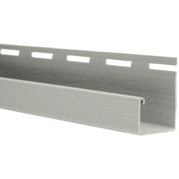 The Foundry - 7007 - 3/4"W x 90"L J-Channel For use with all Vinyl Siding systems excluding Staggered Shakes (20 Strips/Ctn. = 150 Ln. Feet)
