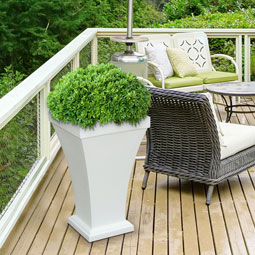 Mayne, Inc. - MP5864 - 16"W x 16"D x 28 1/2"H Bordeaux Tall Planter