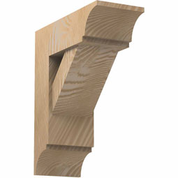Fypon, Ltd. - BKT14X16X6S - 5 1/2"W x 14"D x 16"H Bracket, Wood Grain