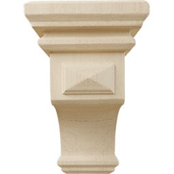  - CORWWF - AmeriCraft Woodruff Wood Corbel