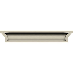 Ekena Millwork - SAMPLE-CRH05XST - SAMPLE- 5""H x 4"P x 12"L Stratford Crosshead Sample (No Side Returns on Sample)