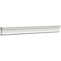 Ekena Millwork - SAMPLE-CRH05XHO - SAMPLE- 4 5/8"H x 1 3/4"P x 12"L Holmdel Crosshead Sample (No Side Returns on Sample)