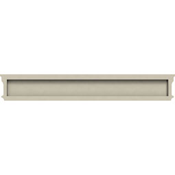 Ekena Millwork - SAMPLE-CRH05XHO - SAMPLE- 4 5/8"H x 1 3/4"P x 12"L Holmdel Crosshead Sample (No Side Returns on Sample)