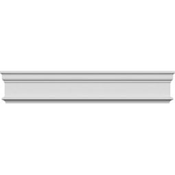 Ekena Millwork - SAMPLE-CRH05XHO - SAMPLE- 4 5/8"H x 1 3/4"P x 12"L Holmdel Crosshead Sample (No Side Returns on Sample)