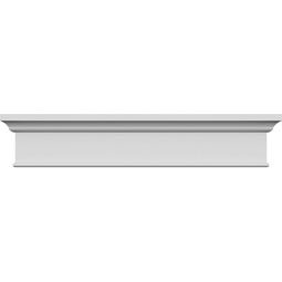 Ekena Millwork - SAMPLE-CRH06XPN-1 - SAMPLE- 6 1/8"H x 2"P x 12"L Craftsman Crosshead Sample (No Side Returns on Sample)