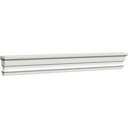 Ekena Millwork - SAMPLE-CRH06XPN-3 - SAMPLE- 5 1/2"H x 2"P x 12"L Panel Crosshead Sample (No Side Returns on Sample)