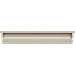 Ekena Millwork - SAMPLE-CRH06XPN-3 - SAMPLE- 5 1/2"H x 2"P x 12"L Panel Crosshead Sample (No Side Returns on Sample)