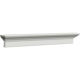 Ekena Millwork - SAMPLE-CRH06XST-1 - SAMPLE- 6 1/4"H x 4"P x 12"L Strickland Crosshead Sample (No Side Returns on Sample)