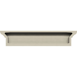 Ekena Millwork - SAMPLE-CRH06XST-1 - SAMPLE- 6 1/4"H x 4"P x 12"L Strickland Crosshead Sample (No Side Returns on Sample)