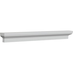 Ekena Millwork - SAMPLE-CRH06XST-2 - SAMPLE- 5 1/2""H x 4"P x 12"L Stafford Crosshead Sample (No Side Returns on Sample)