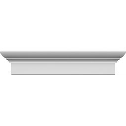 Ekena Millwork - SAMPLE-CRH06XST-2 - SAMPLE- 5 1/2""H x 4"P x 12"L Stafford Crosshead Sample (No Side Returns on Sample)