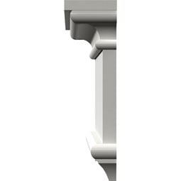 Ekena Millwork - SAMPLE-CRH09XBE - SAMPLE- 8 5/8"H x 2 1/2"P x 12"L Bedford Crosshead Sample (No Side Returns on Sample)