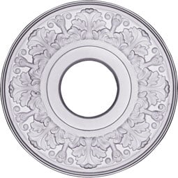 Ekena Millwork - CMR12AP_P - Endurathane Apollo Ceiling Medallion, 11 1/2" OD x 3 1/2"ID x 1"P