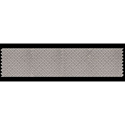 Pearlworks - PANL-104A-EXT - Approx. 48"W x 10"H x 1/2"D Interlocking fret panel with small flower rosettes