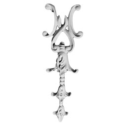 Pearlworks - DP-112 - Approx. 2 5/8"W x 8 3/4"H x 1 1/4"D Elegant drop onlay