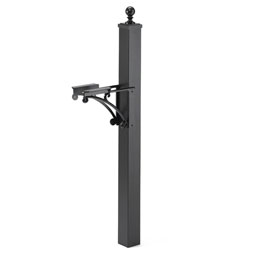 Whitehall Products LLC - WHDPB1 - Deluxe Post & Brackets w/ Ball Finial