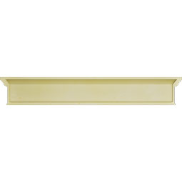 Ekena Millwork - CRH07XBT - Endurathane Craftsman Crosshead with Bottom Trim, 7 1/4", Factory Primed