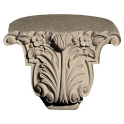 Pearlworks - BASE-102 - Approx. 5" x 6-3/4" x 4-1/2" Furniture leg.