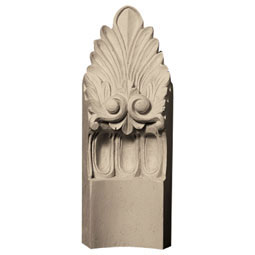 Pearlworks - BASE-109-I - Approx. 7-1/4" H x 2-1/2" T Inside corner for base board.