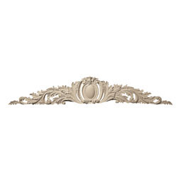 Pearlworks - CT-125 - Approx. 50" x 8-1/2" x 1-3/4" Oval shield with leaf.