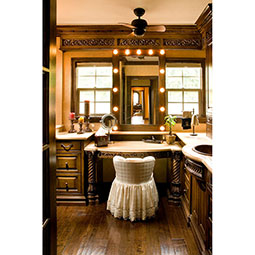 Pearlworks - COLM-104B - Approx. 5" x 36-3/4" x 3-1/4" Tall flat back rope twist Cabinet Column (Top 3-1/2" x 2-1/2") with base. Collar accepts any 3/4" insert. Use CAP-103B.