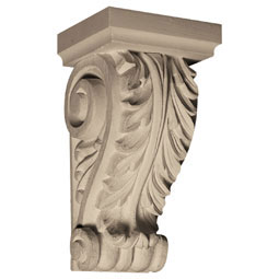 Pearlworks - CB-101 - Approx. 3-1/4" x 6-1/4" x 3-1/4" Acanthus.