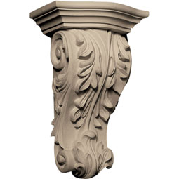 Pearlworks - CB-302A - Approx. 6-3/4"  x 10-3/4" x 4-3/4" Acanthus leaf.