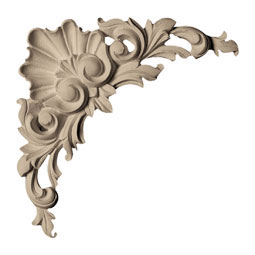 Pearlworks - CE-142B - Approx. 8" x 8" x 3/4" Shell with leaf.