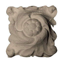 Pearlworks - DC-150A - Approx. 1-3/4" x 1-3/4" x 1/2" Square floret.