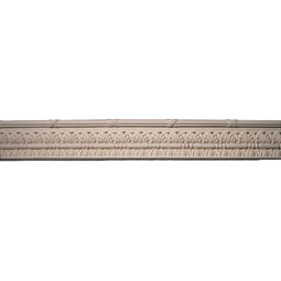 Pearlworks - FRZ-111 - 4 3/4" H x 1" D x 69 1/2"L, Shield With Left & Right Vines Frieze