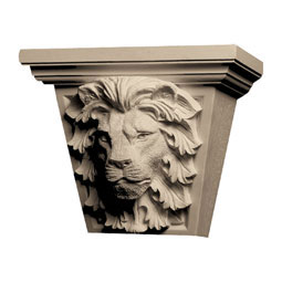 Pearlworks - KS5-2 - Approx. 9-1/4" x 8-3/4" x 4-1/2" Lion's face. Designed to fit MLD-185.