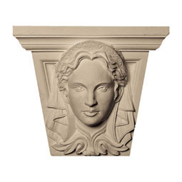 Pearlworks - KS3-4 - Approx. 6-1/2" x 5-1/4" x 3-1/4" Woman's face. Designed to fit MLD-182 or MLD-183.