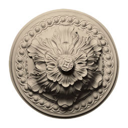 Pearlworks - MD-100 - Approx. 12-1/2" Dia. x 5" Thick acanthus with beads.