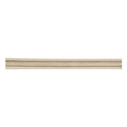 Pearlworks - MLD-110 - Approx. 5/8" x 3/8" x 10' Bead on backing profile mould. Minimum radius 6" on edge 10" on arch. (Price/Lineal Foot. 5 Foot Minimum)