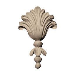 Pearlworks - OL-104 - Approx. 2-1/2" x 3-3/4" x 1/2" Crest with beads.