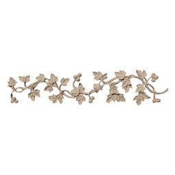Pearlworks - OL-133BL - Approx. 3-1/2" x 14-3/4" x 1/2" Leaf and berry vine., Left Pattern