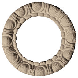 Pearlworks - RING-100 - Approx. 5-1/2" O.D. x 3-1/4" I.D. x 3/4" Egg and dart lighting trim.