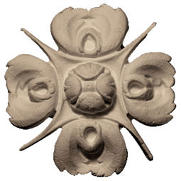  - ROST-106 - Floret Round Rosette