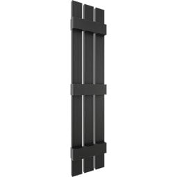 Mid-America - LS3S - Lifetime Vinyl, Standard Three Board Spaced, Board-n-Batten Shutters, w/Installation Shutter-Lok's & Matching Screws (Per Pair)