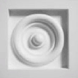 Spectis Moulders Inc. - CR33 - 3 3/4"W x 1 1/2"P Square Rosette, Urethane