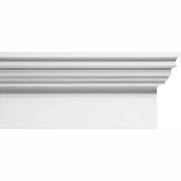 Spectis Moulders Inc. - MD1006 - 14"H x 5"P Standard Moulding, 12' 0" Length, Urethane