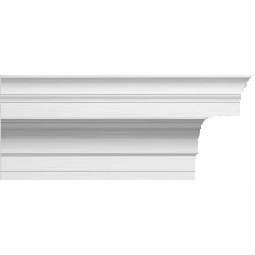 Spectis Moulders Inc. - MD1017 - 13 5/8"H x 8 1/4"P Crown Moulding, 12' 0" Length, Urethane