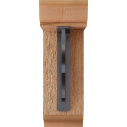 Ekena Millwork - BKTIBR01 - Bradford Traditional Ironcrest Rustic Timber Wood Bracket