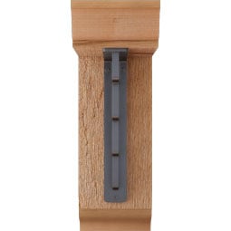 Ekena Millwork - BKTIDI01 - Diane Traditional Ironcrest Rustic Timber Wood Bracket