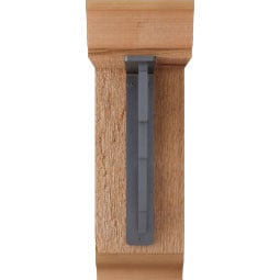 Ekena Millwork - BKTIER01 - Eris Traditional Ironcrest Rustic Timber Wood Bracket